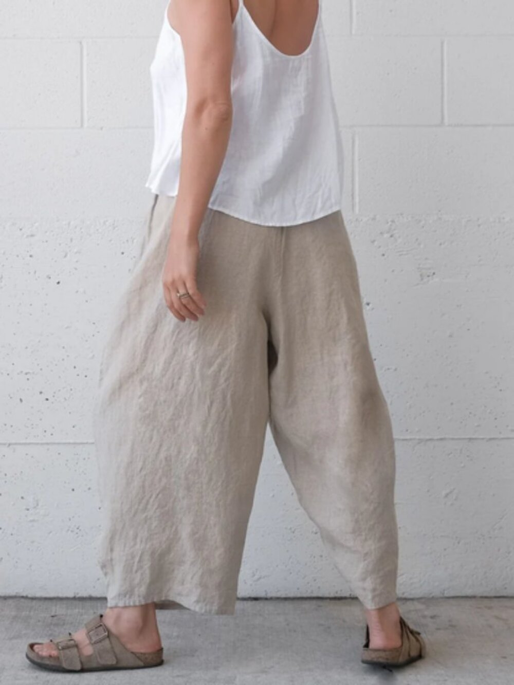 Maiwa Pondicherry linen Pant